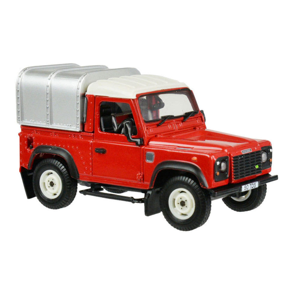 Автомодель Land Rover Defender 90 Britains 42732B червоний, масштаб 1:32