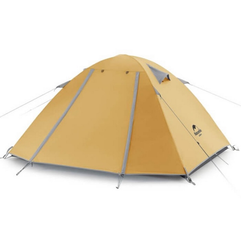 Намет двомісний P-Series NH18Z022-P Naturehike 6927595783610, 210T/65D, жовтий