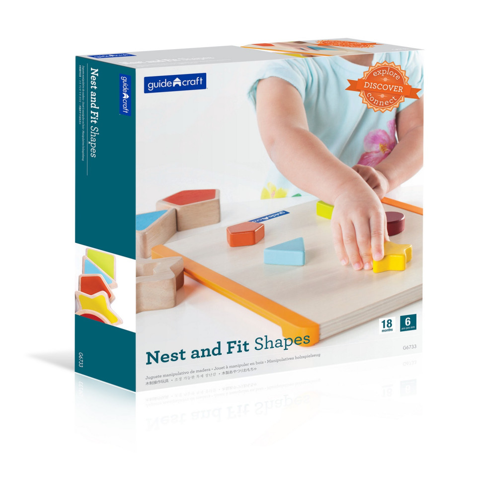 Рамка-вкладиш Manipulatives Фігури Guidecraft G6733