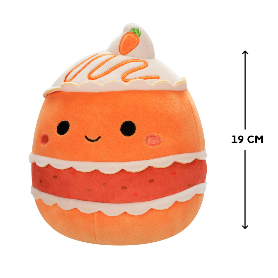 Мягкая игрушка Морковный тортик Squishmallows SQER00835, 19 см