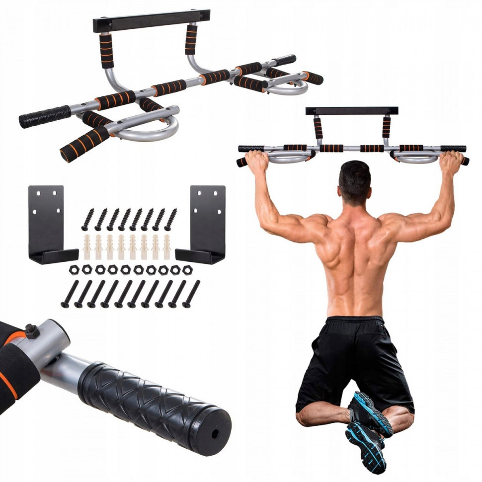 Турнік-тренажер багатофункціональний Iron Gym Pro Springos FA0013