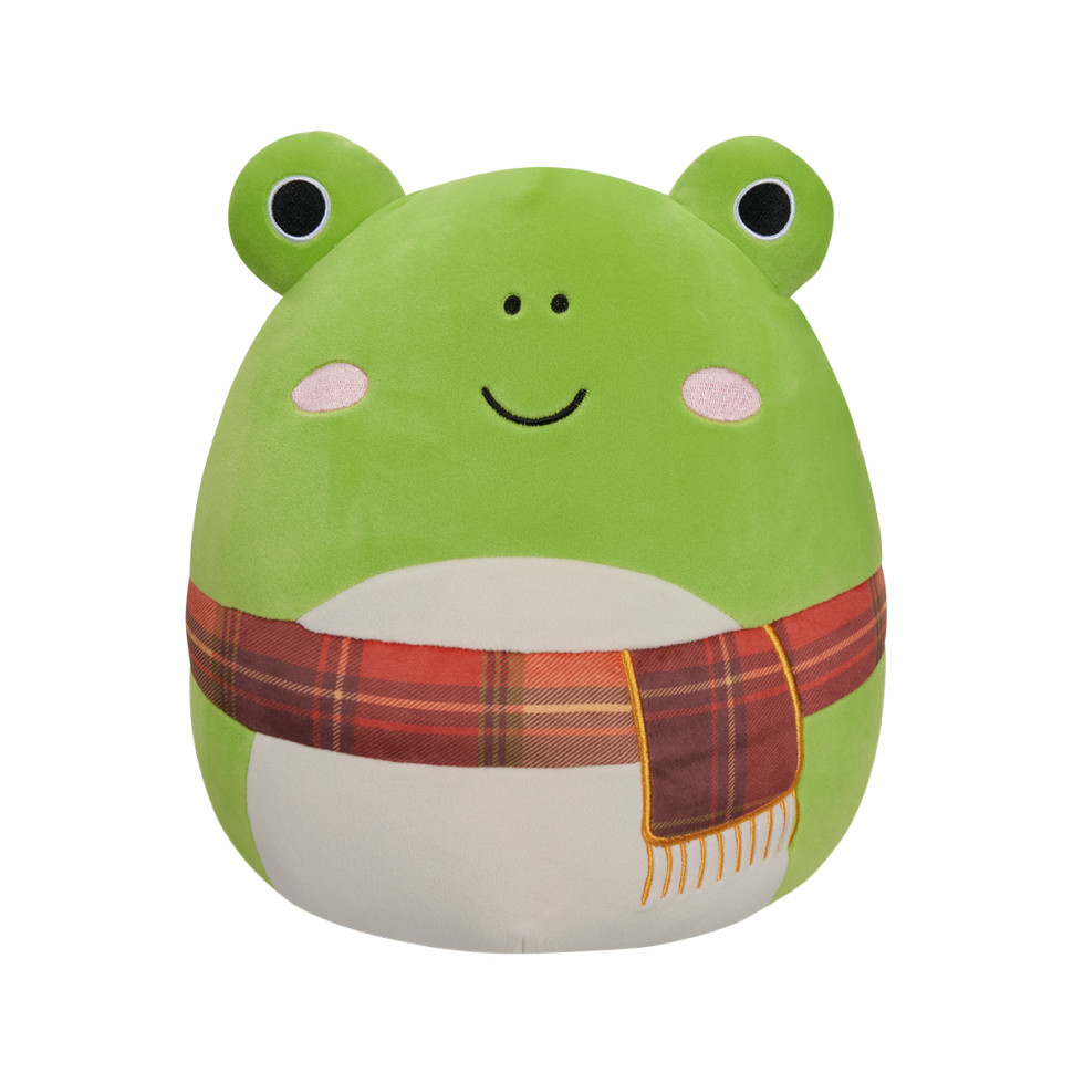 Мягкая игрушка Жабка Венди в шарфе Squishmallows SQCR04157, 30 см