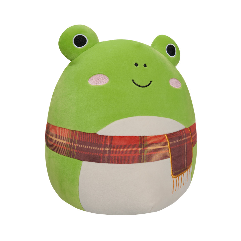 Мягкая игрушка Жабка Венди в шарфе Squishmallows SQCR04157, 30 см