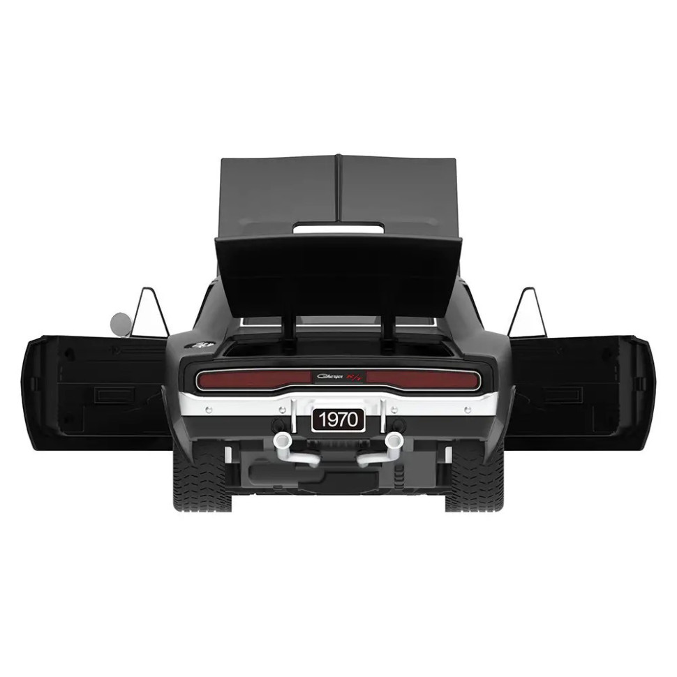 Машинка на радіокеруванні Dodge Charger R/T With Engine version Rastar 99070 black 1:16