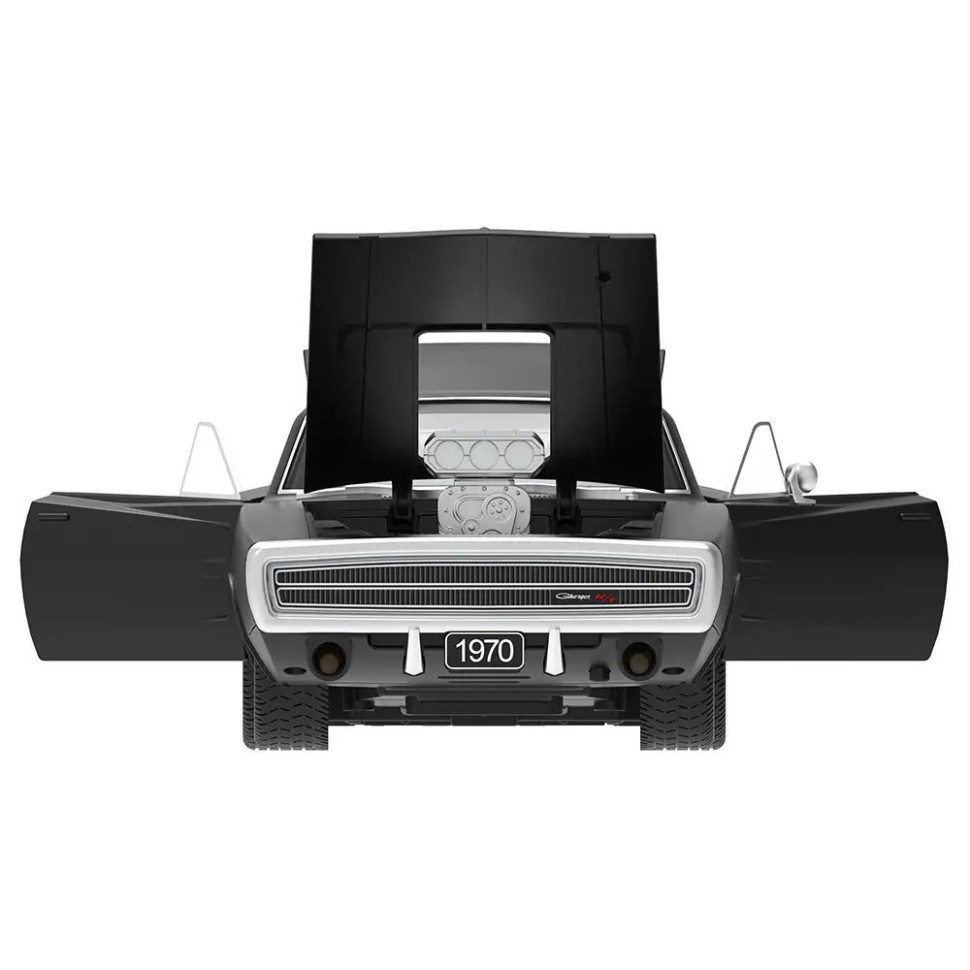 Машинка на радіокеруванні Dodge Charger R/T With Engine version Rastar 99070 black 1:16