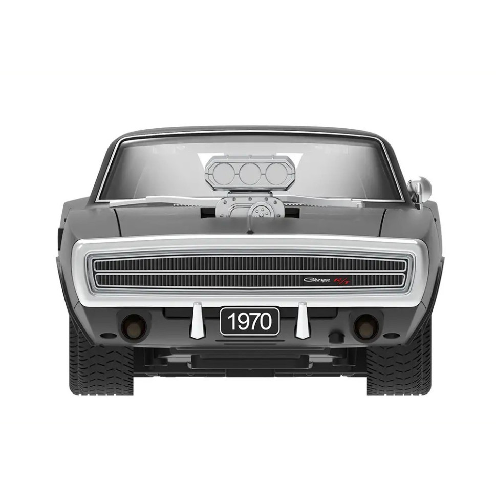 Машинка на радіокеруванні Dodge Charger R/T With Engine version Rastar 99070 black 1:16