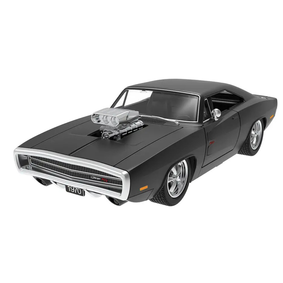 Машинка на радіокеруванні Dodge Charger R/T With Engine version Rastar 99070 black 1:16