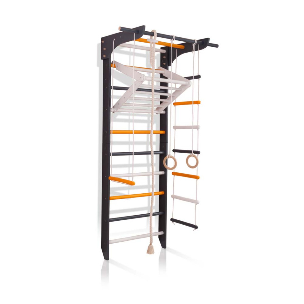 Спортивный уголок SportBaby 8-Lux 2-220 турник, канат, кольца