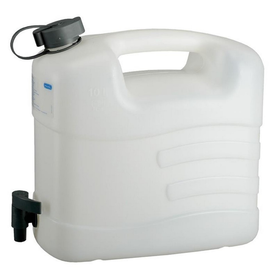 Канистра для воды Pressol Neo Tools 21-163, 10 л, с краном, пластик HDPE