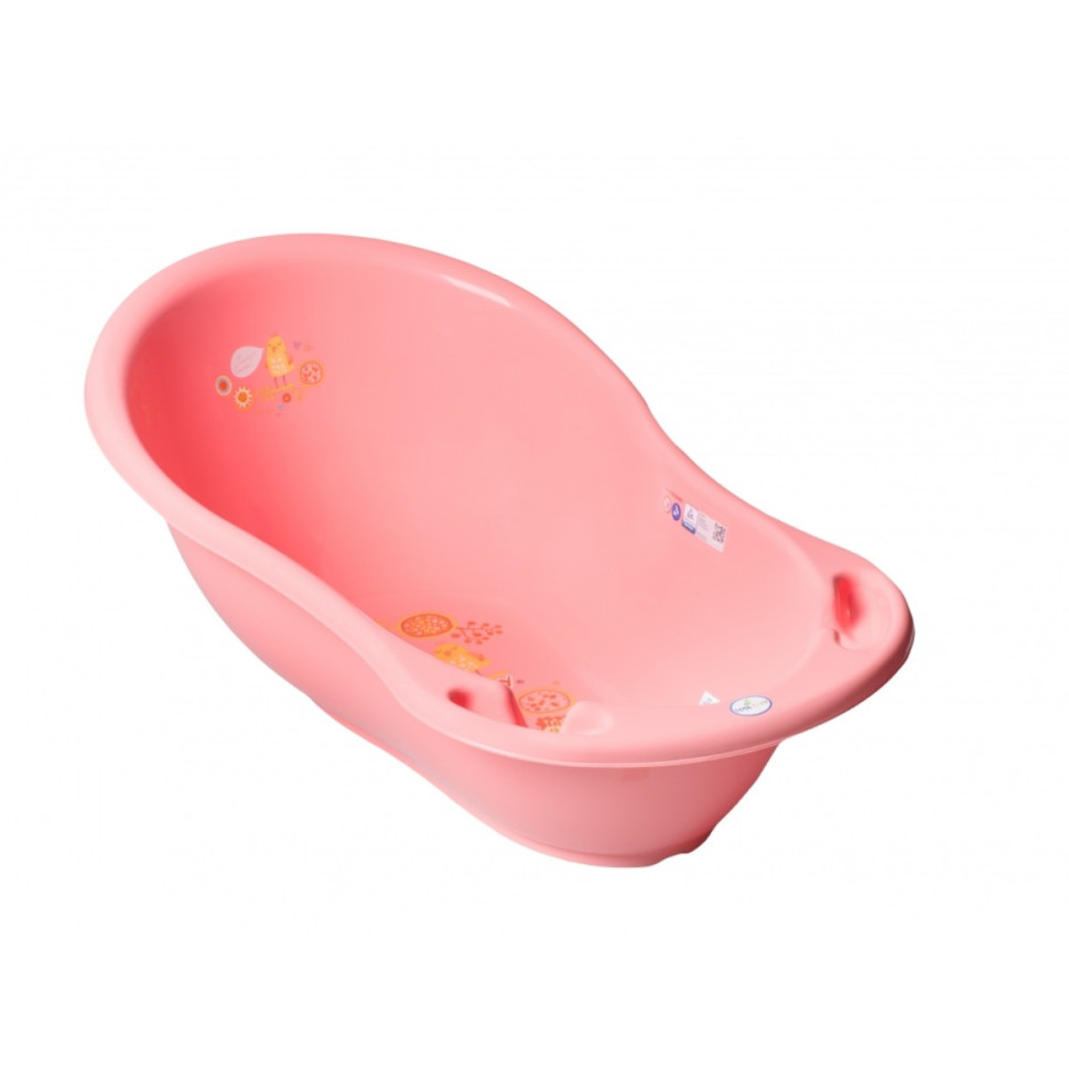 Ванночка для детей Фольк Tega Baby FL-004-114 розовый 86 см