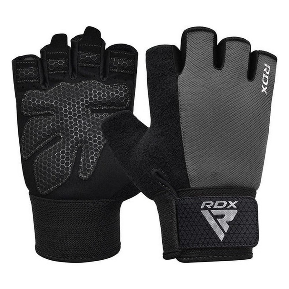 Перчатки для фитнеса W1 Half RDX Inc Limited WGA-W1HG-XL+ Gray, XL