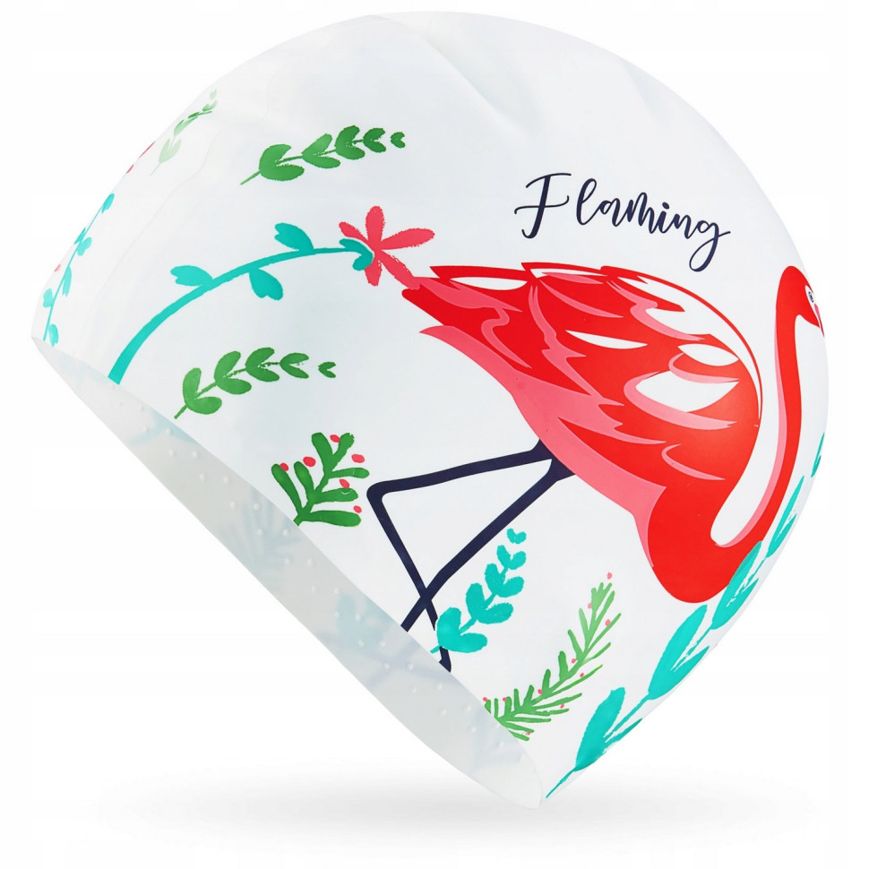 Шапочка для плавання Flamingo Mix TSUNAMI TSUNAMI P-5905973401920