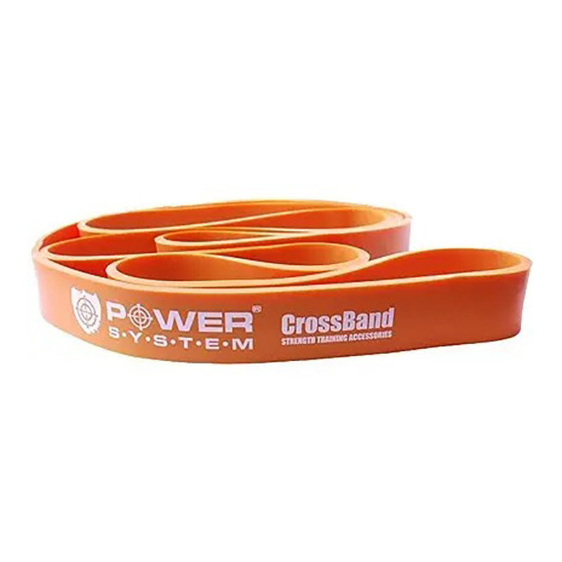 Эспандер-петля (резинка для фитнеса и кроссфита) Power System PS-4052_Orange