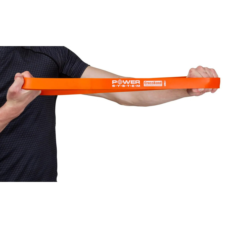 Эспандер-петля (резинка для фитнеса и кроссфита) Power System PS-4052_Orange