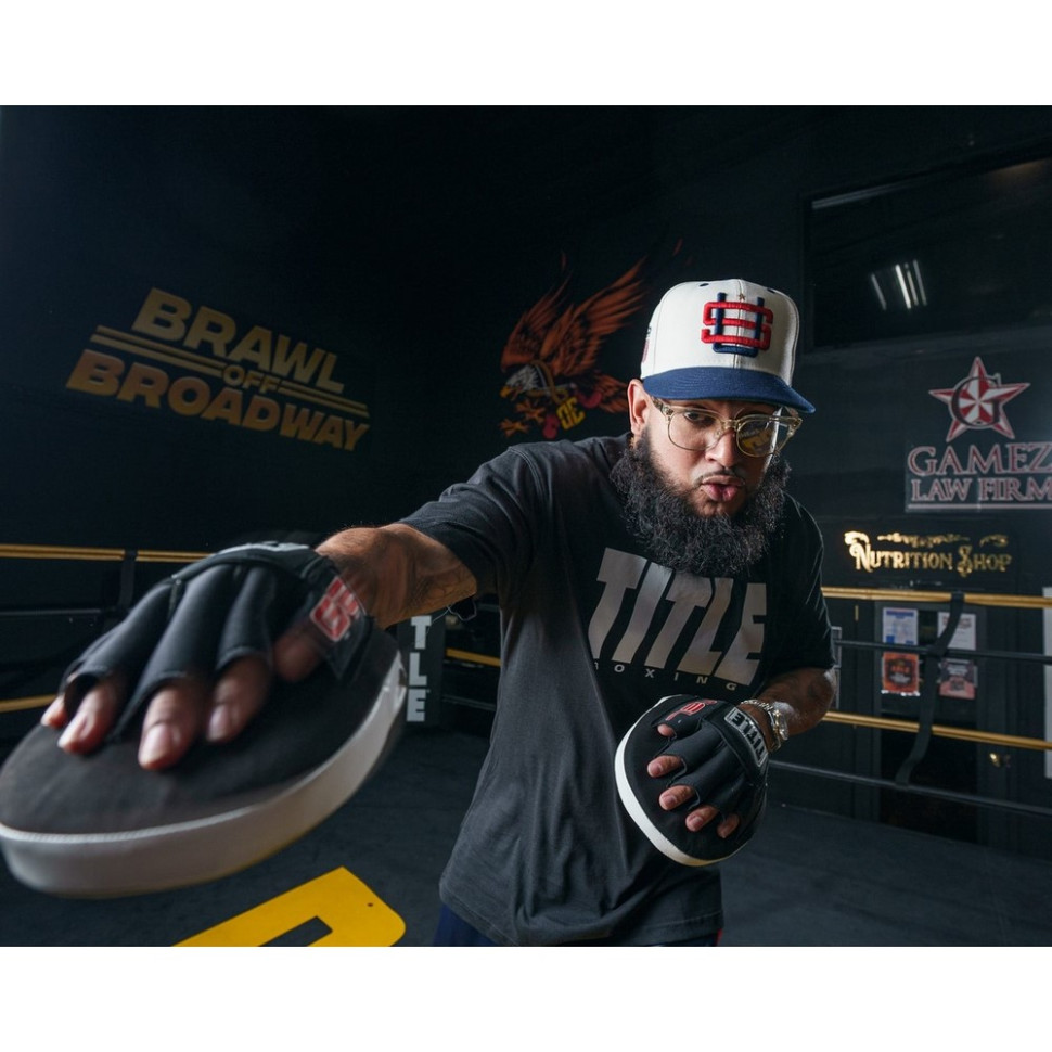 Лапи боксерські Boxing Gel Tech Punch Mitts 2.0 TITLE GTPM2 BK, Black