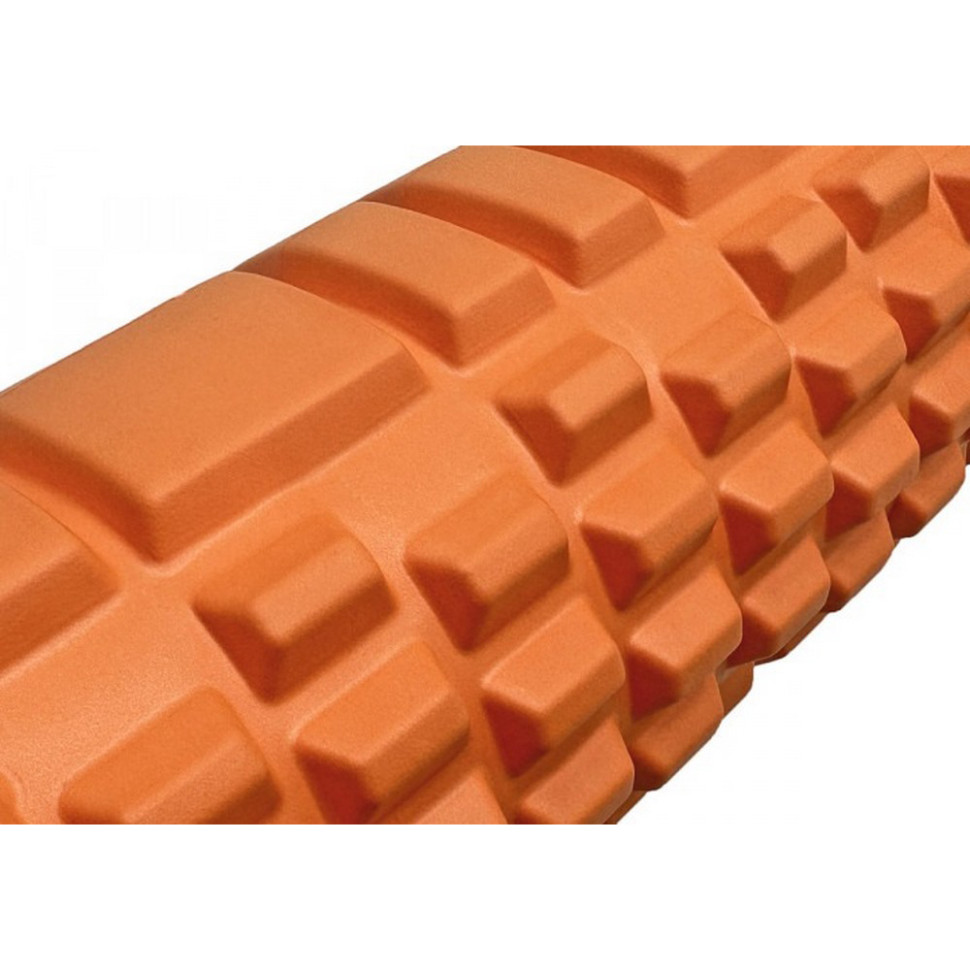 Массажный ролик Grid Roller v.2.1 EasyFit EF-2027-OR 45 см, Оранжевый