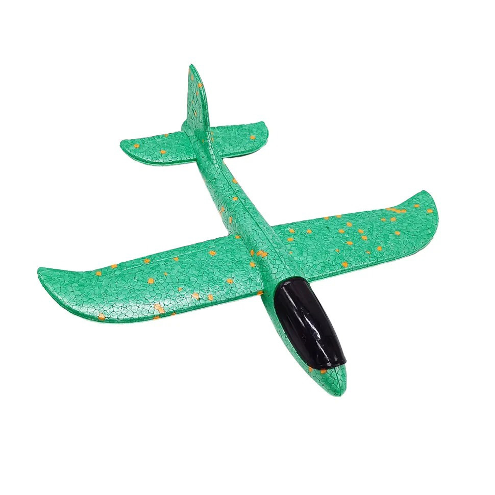 Детский метательный самолёт-планер Bambi C28004(Green) длина 38 см