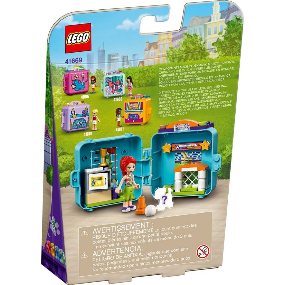 Конструктор Футбольный куб Мии LEGO 41669, 56 деталей