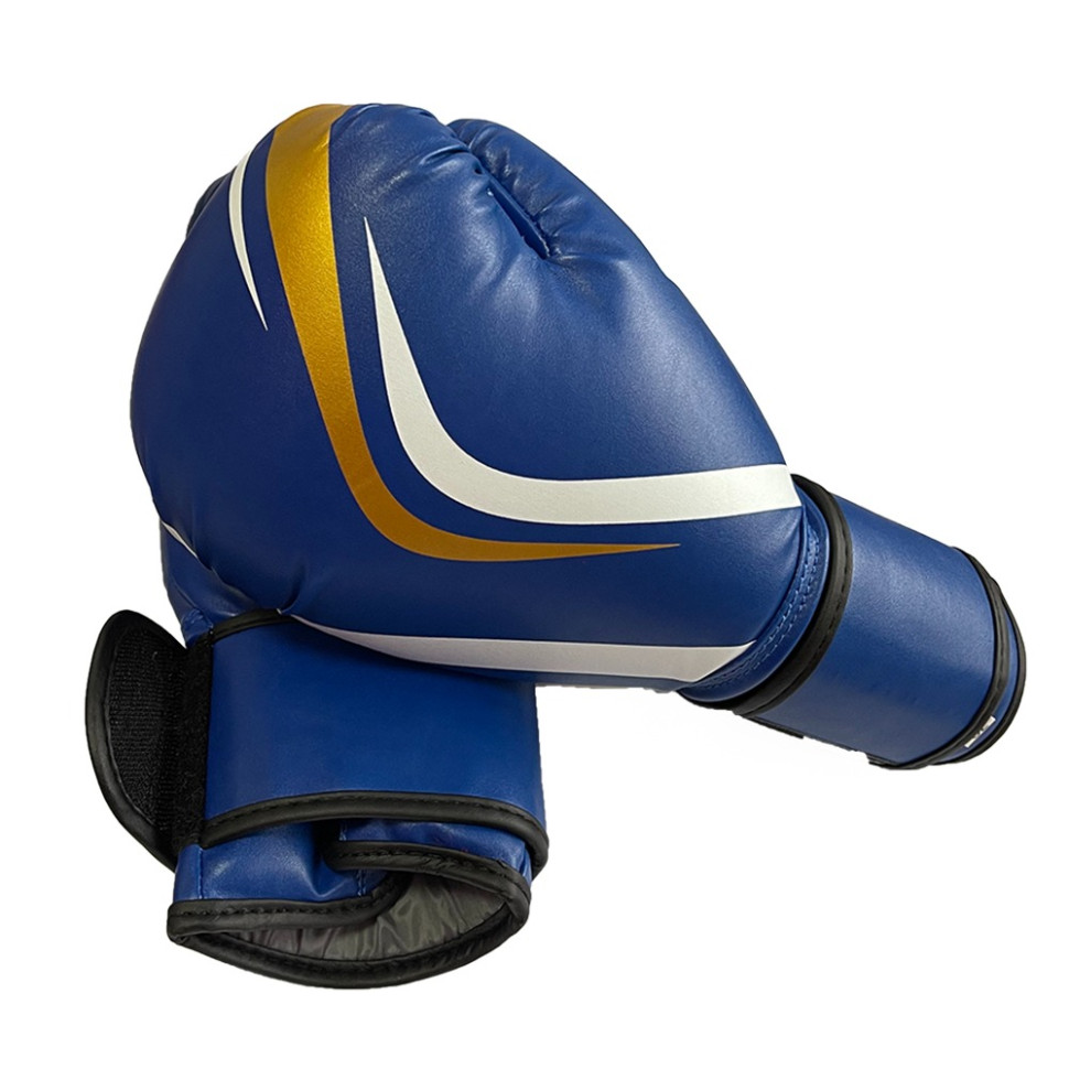 Перчатки боксерские Fight Gear Team Club Newt NE-BOX-BF-8-BL, 8 oz, синий