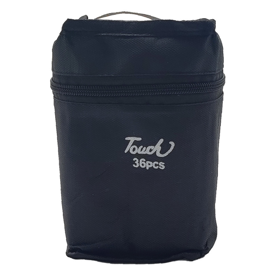 Набор скетч маркеров Touch CY2415 36 цветов, спиртовые двухсторонние маркеры, 15,5 см