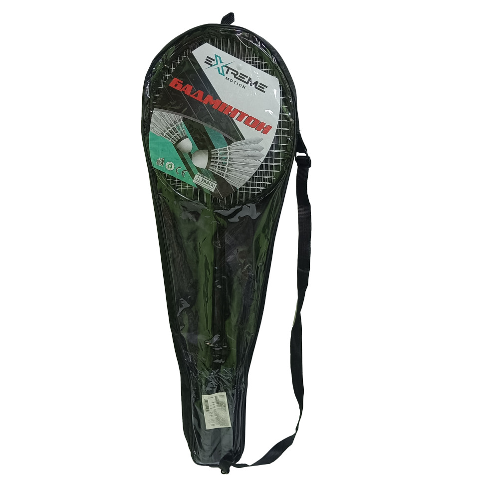 Набір Бадмінтону Bambi BD24188(Green) 2 ракетки, в сумці