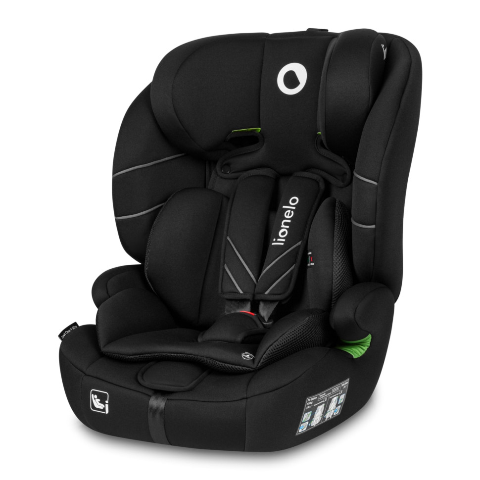 Дитяче автокрісло LEVI ONE Lionelo 77574687 I-SIZE, BLACK CARBON
