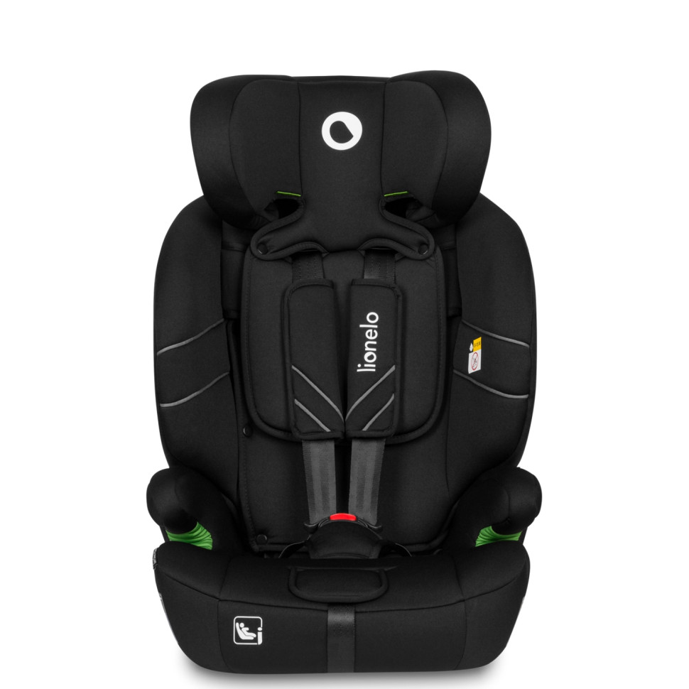 Дитяче автокрісло LEVI ONE Lionelo 77574687 I-SIZE, BLACK CARBON