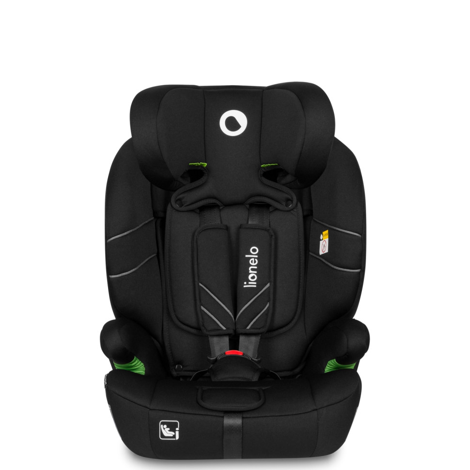 Дитяче автокрісло LEVI ONE Lionelo 77574687 I-SIZE, BLACK CARBON