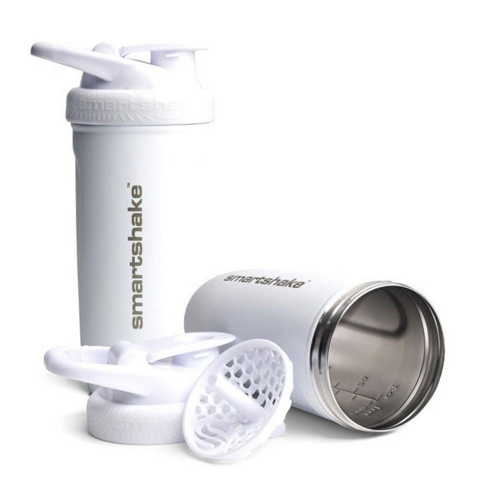 Шейкер спортивный Reforce Stainless Steel SmartShake 11150203 White 900 мл