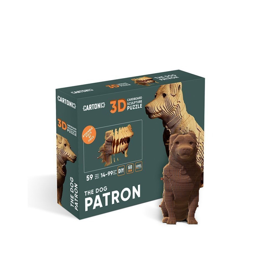 Картонный конструктор 3D Puzzle 