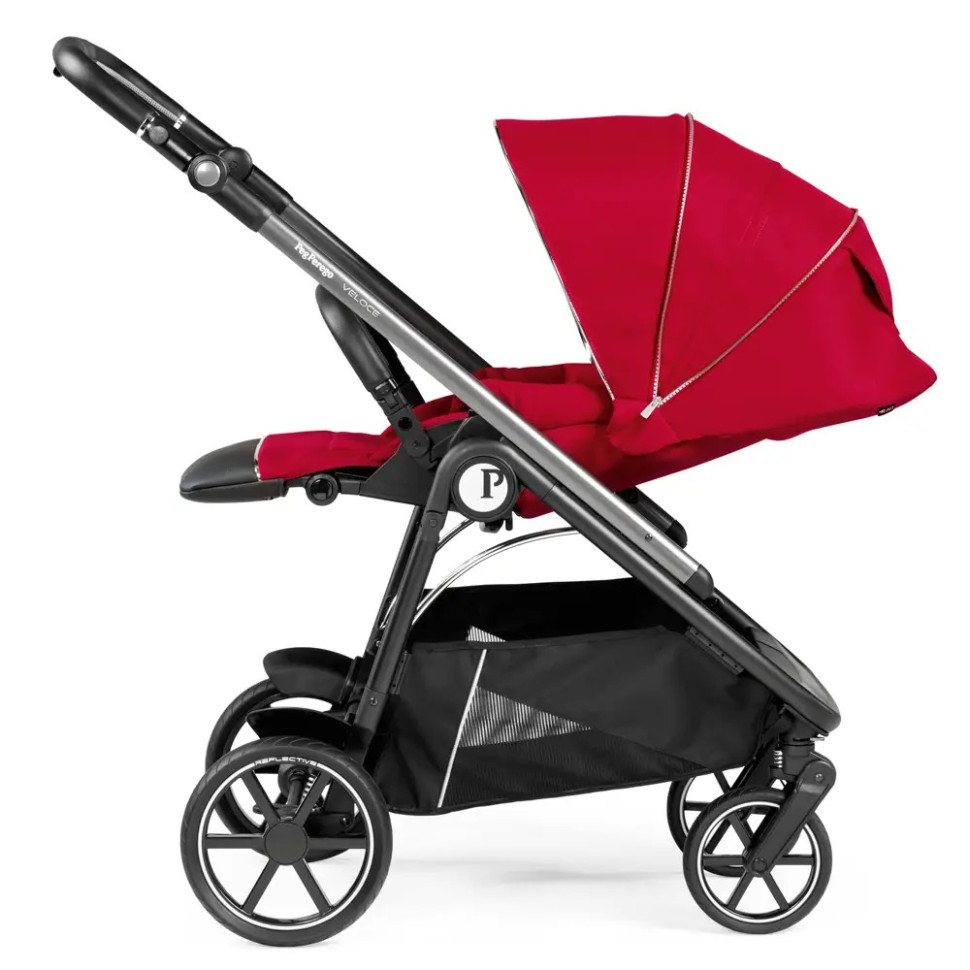 Коляска Veloce Peg-Perego IP26000000MU49 Red Shine красная