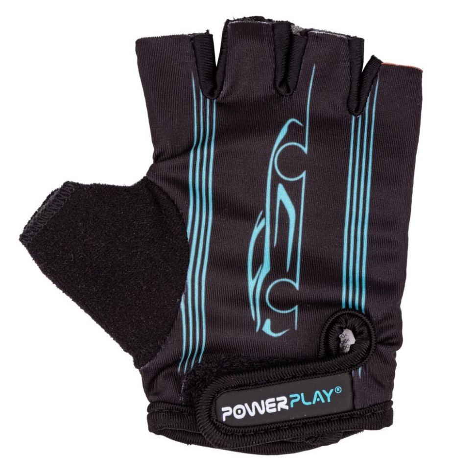 Велоперчатки детские PowerPlay 5451_XS_Cars, XS