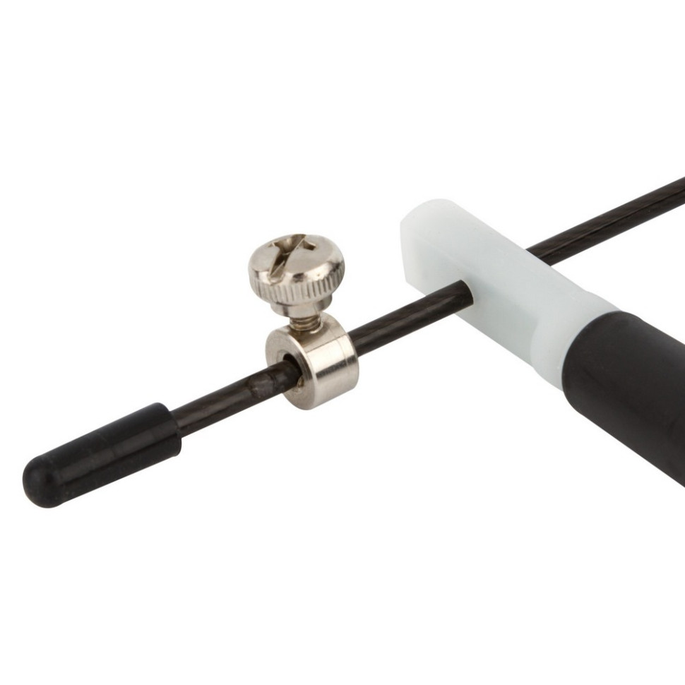 Скакалка скоростная Ultra Speed Rope PowerPlay PP_4202_Black, Черная 2,9 м