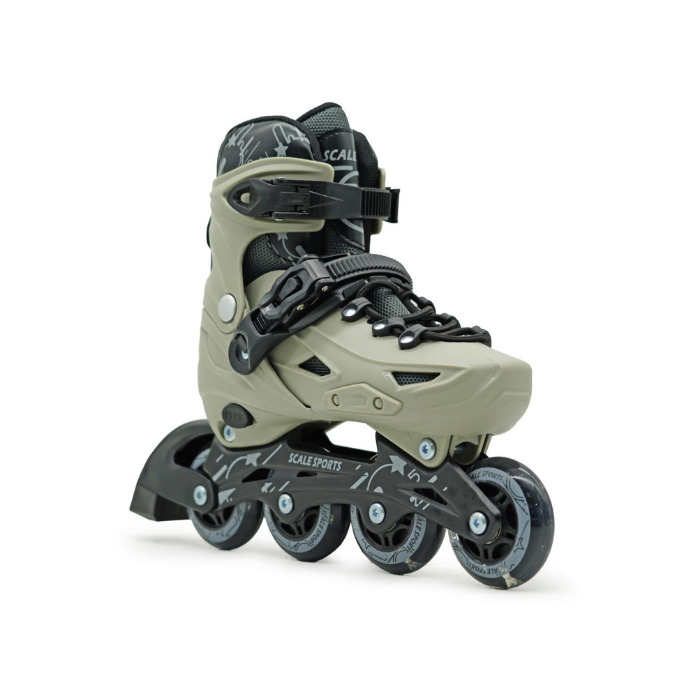 Детские раздвижные ролики LF 605 Scale Sports 544547107 Gray, размер 34-38