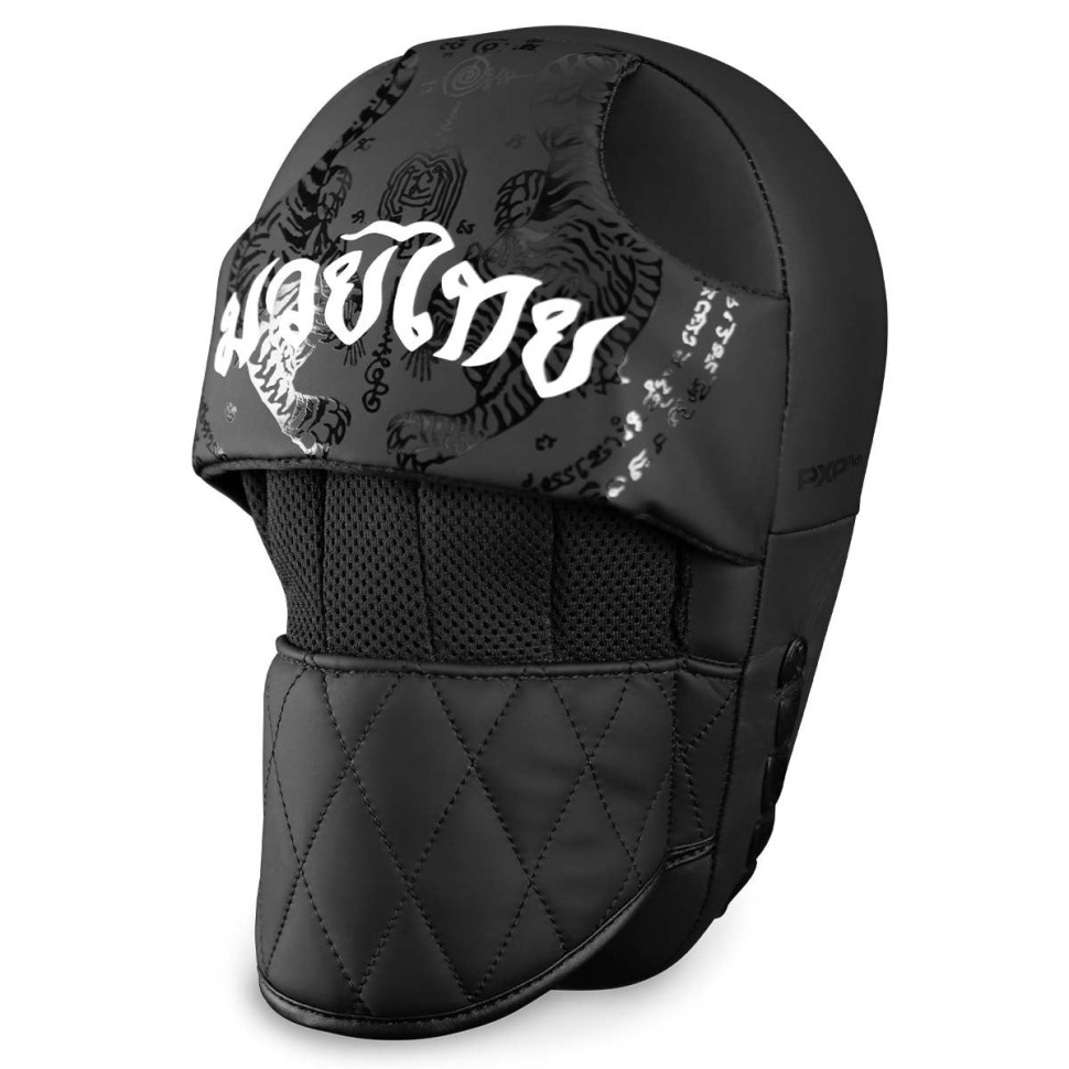 Лапи боксерські Muay Thai Phantom PHPAD2737 Black, високоякісний поліуретан