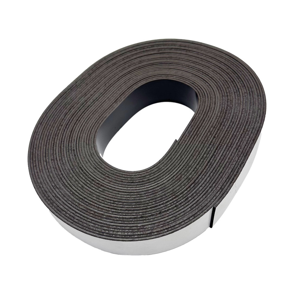 Магнитный винил с клеевым слоем Bambi MVK 25х1.5 размер 25х1,5 мм, 10,5 метров