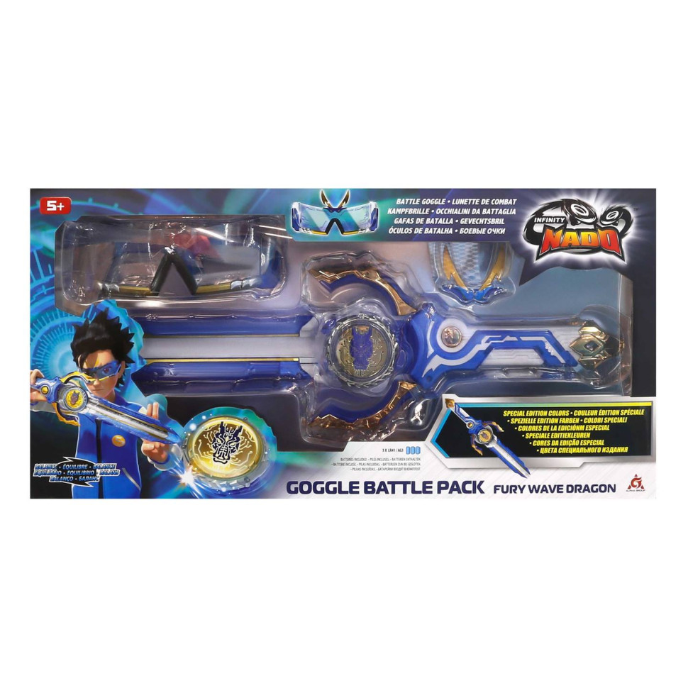 Набор Infinity Nado EU654161 VI Goggle Battle Pack волчок и аксуары