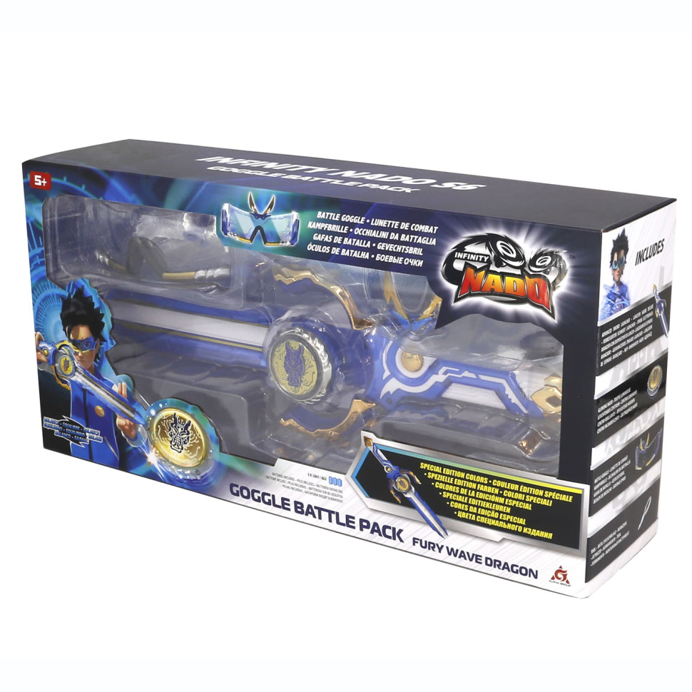Набор Infinity Nado EU654161 VI Goggle Battle Pack волчок и аксуары