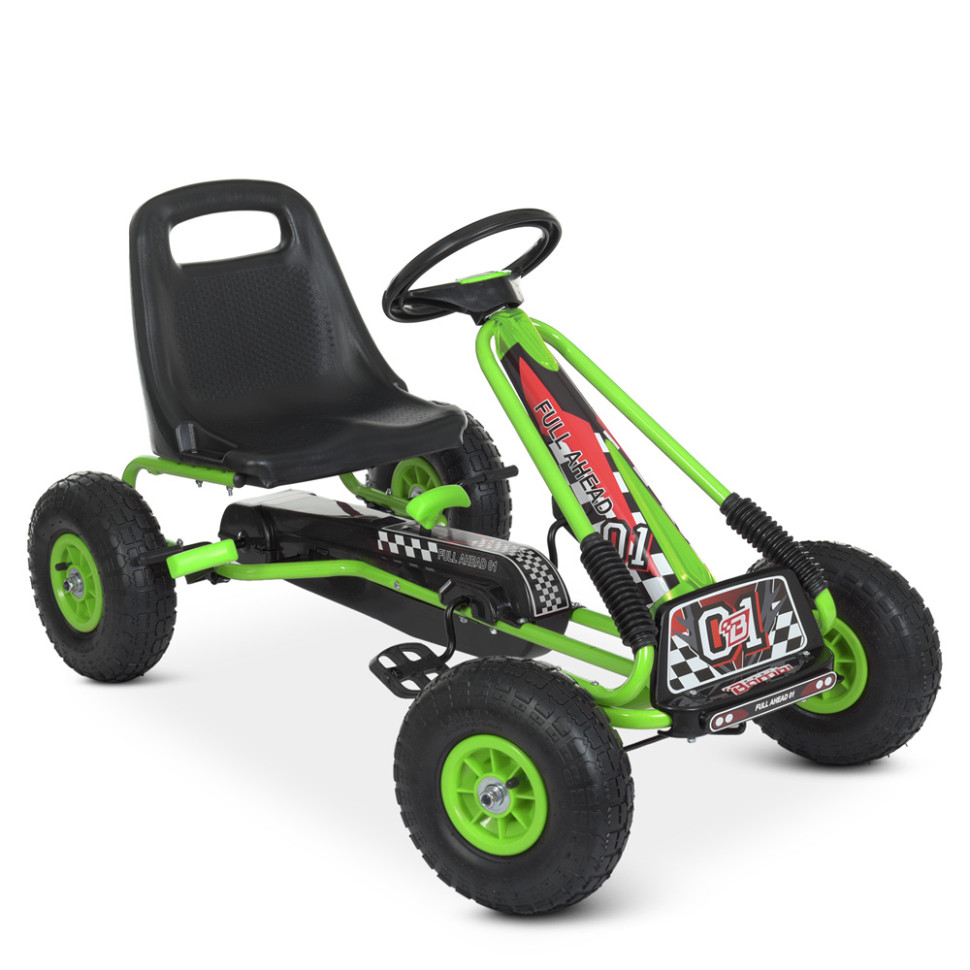 Велокарт детский Bambi kart M 0645(2)-5 зеленый