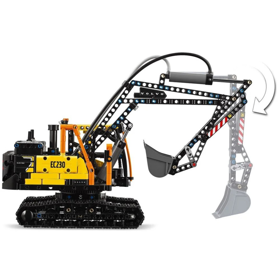 Конструктор LEGO Technic Вантажівка Volvo FMX і Електричний екскаватор EC230 42175, 2274 деталей