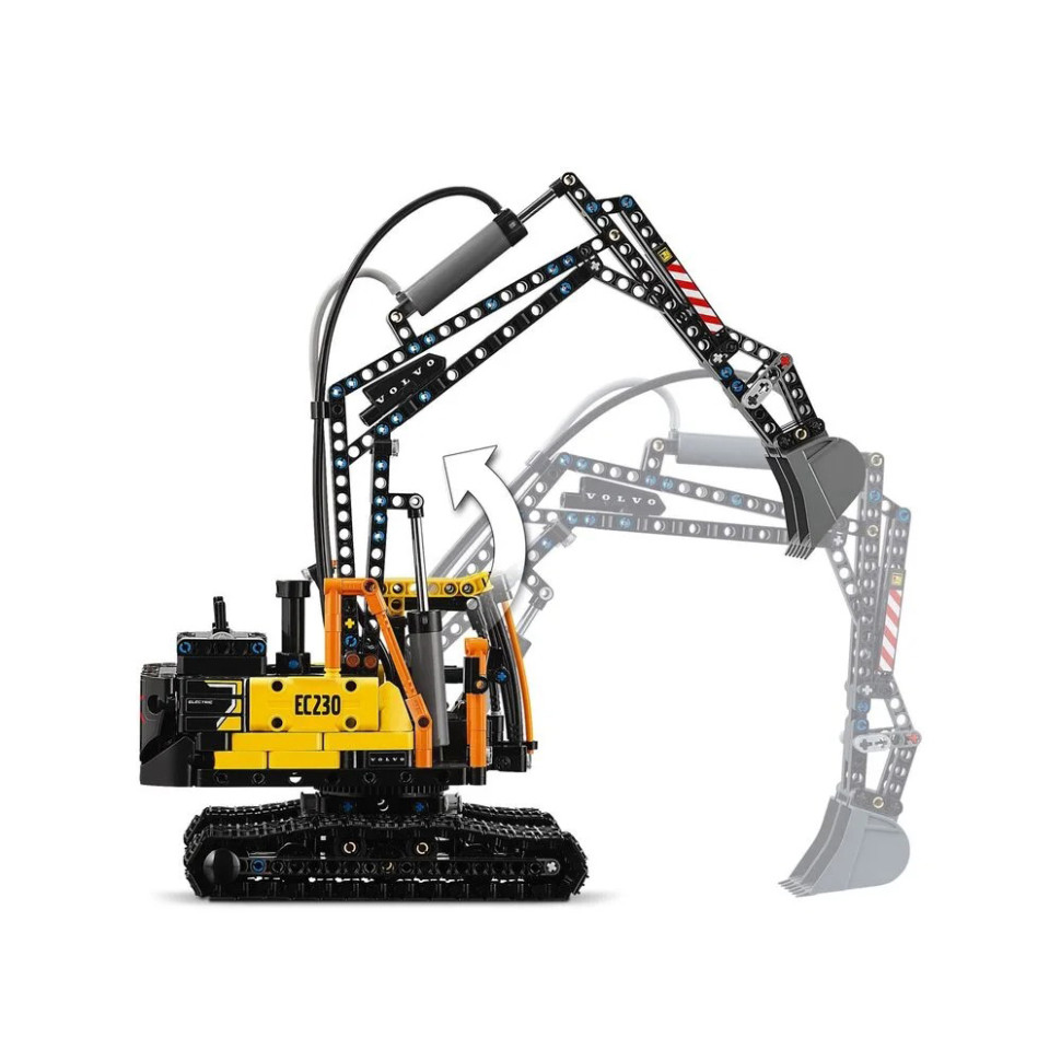 Конструктор LEGO Technic Вантажівка Volvo FMX і Електричний екскаватор EC230 42175, 2274 деталей
