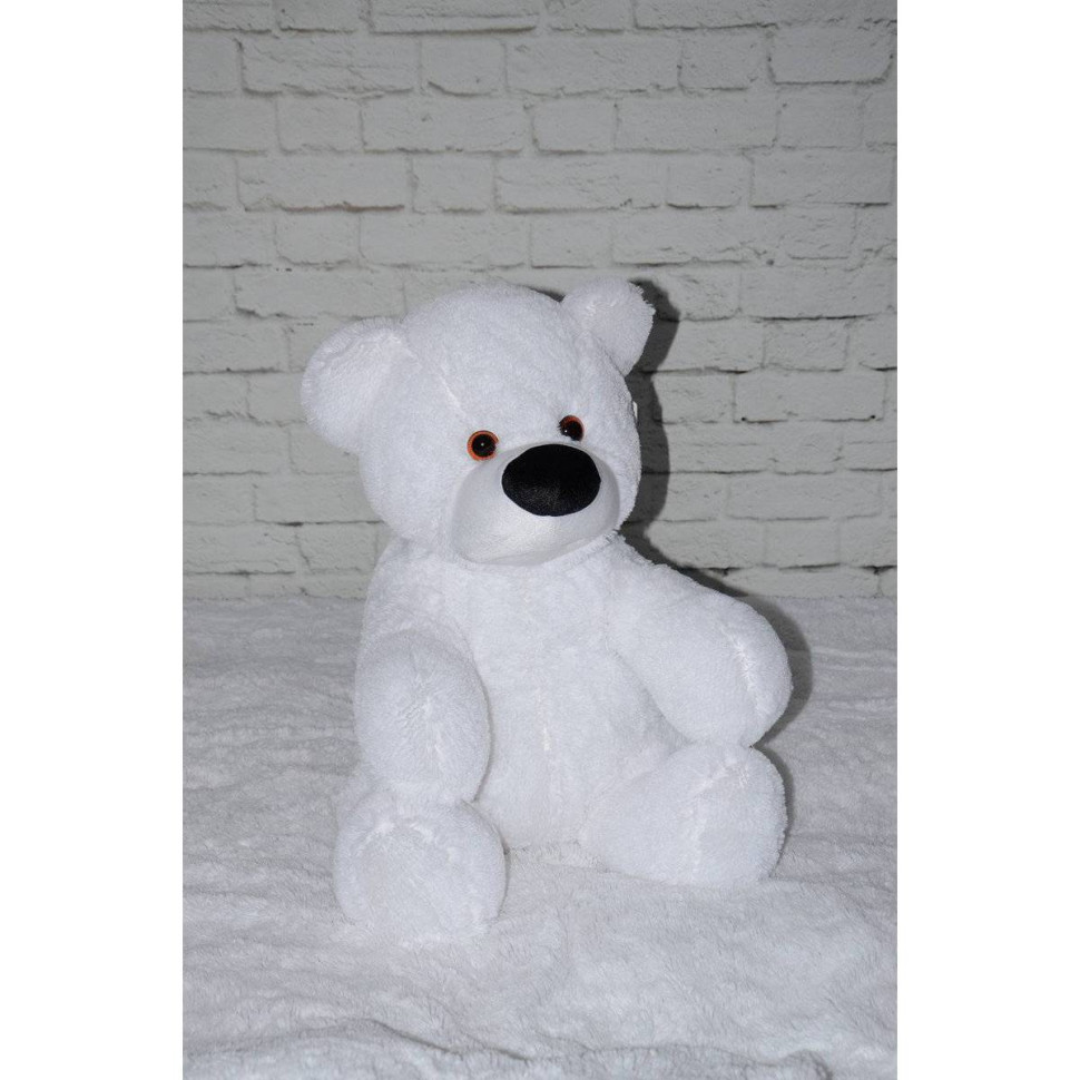 М'яка іграшка Alina Toys ведмедик Бублик 70 см білий 5784717ALN