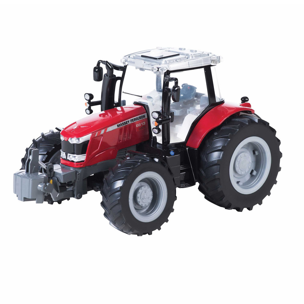 Модель Трактор Massey Ferguson Big Farm 43078B свет и звук, масштаб 1:16