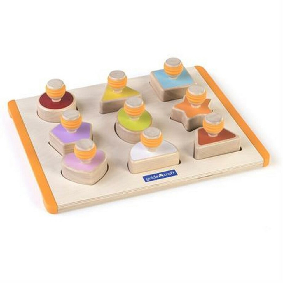 Рамка-вкладиш Manipulatives Форми з ручками Guidecraft G6742