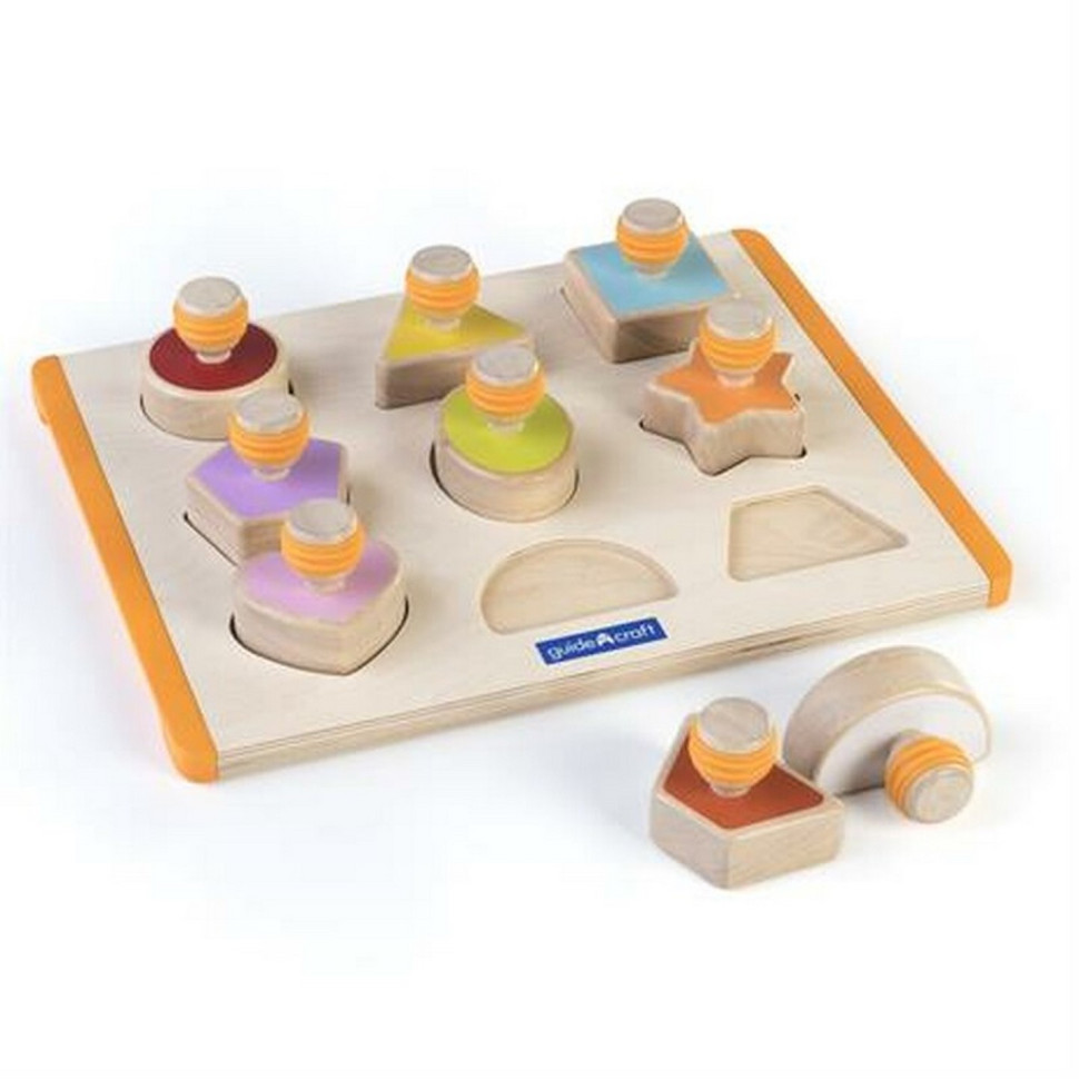 Рамка-вкладиш Manipulatives Форми з ручками Guidecraft G6742