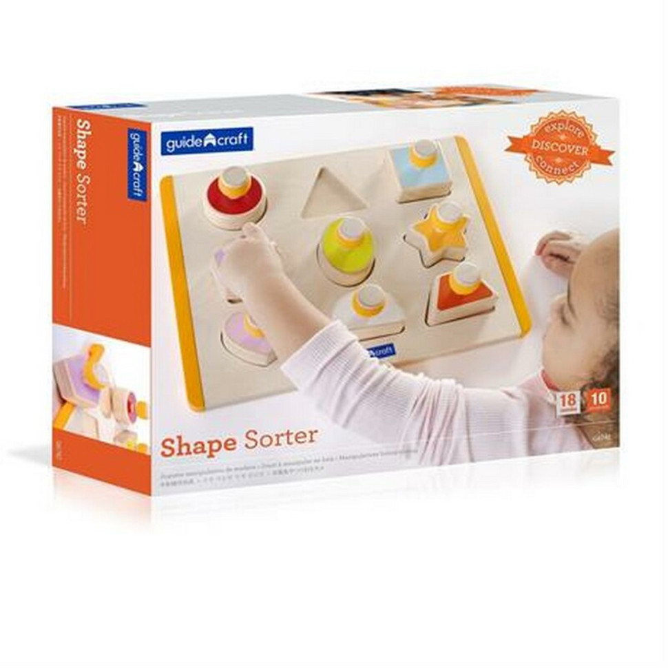 Рамка-вкладиш Manipulatives Форми з ручками Guidecraft G6742