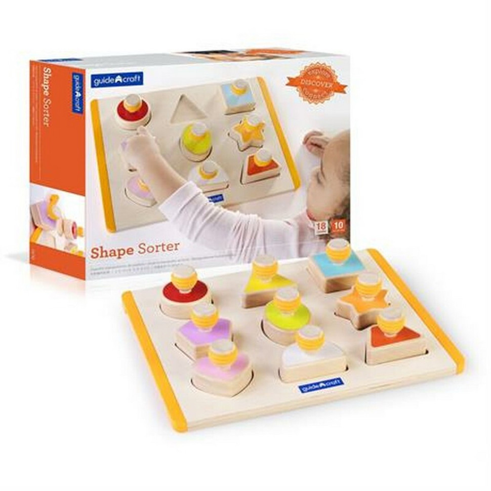 Рамка-вкладиш Manipulatives Форми з ручками Guidecraft G6742
