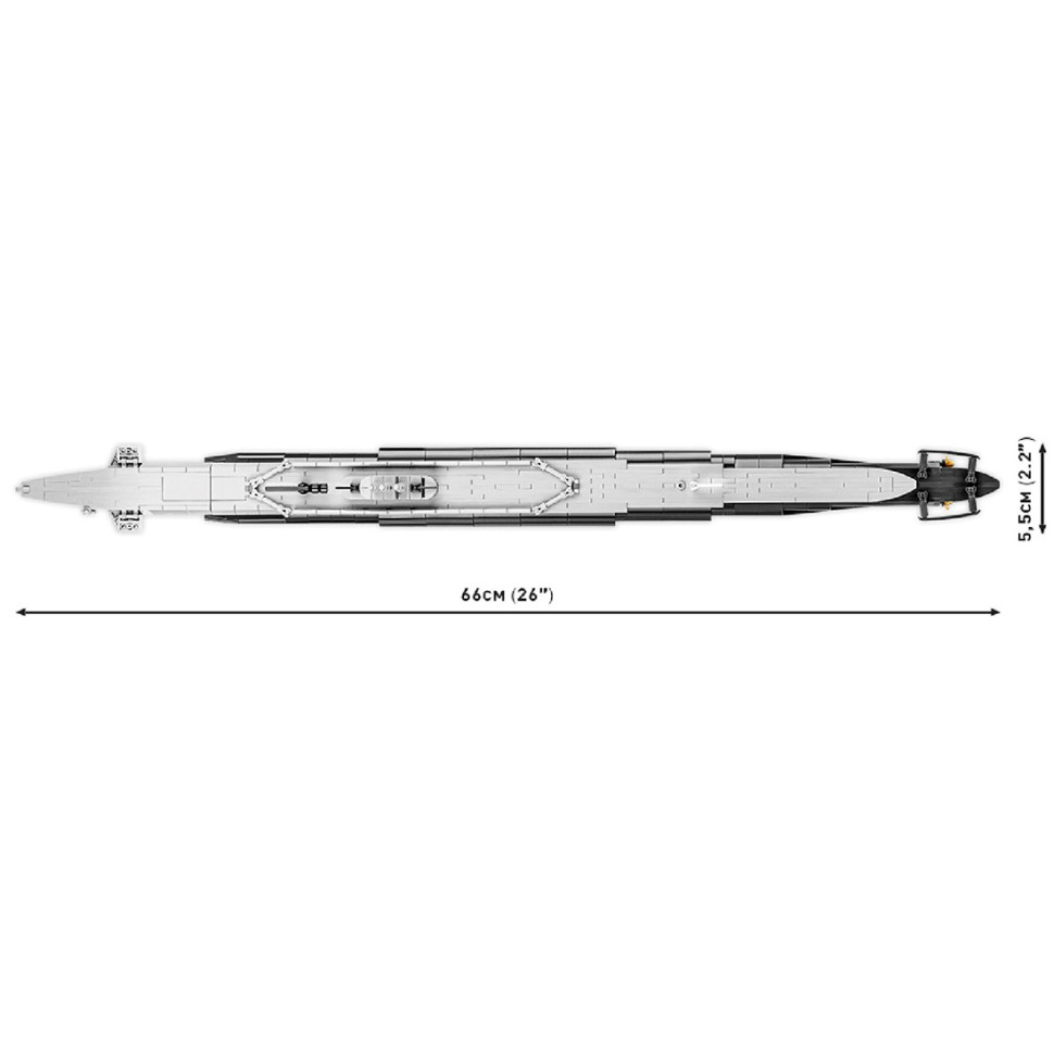Конструктор Подводная лодка Танг SS-306 COBI COBI-4831, 777 деталей