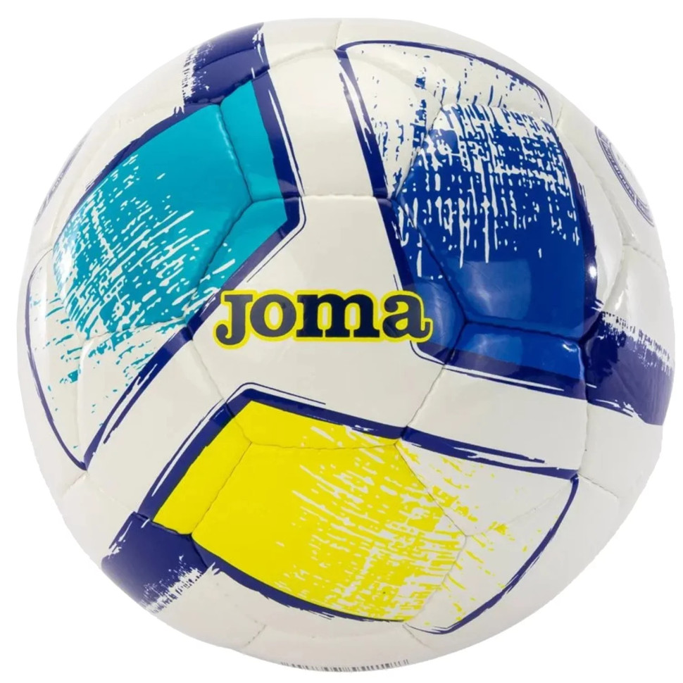 М'яч футбольний DALI II Joma 00000026881 білий, синій, жовтий № 4
