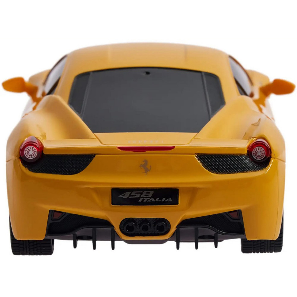 Машинка на радиоуправлении Ferrari 458 Italia Rastar 46600 yellow 1:24 